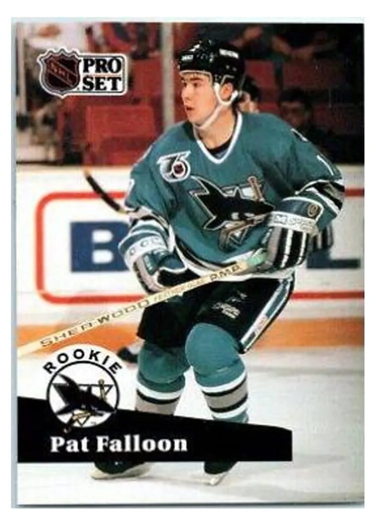 1991 Pro Set Pat Falloon #558 card