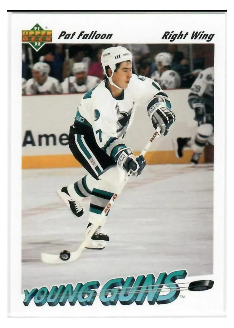 1991 Upper Deck Pat Falloon #593 card