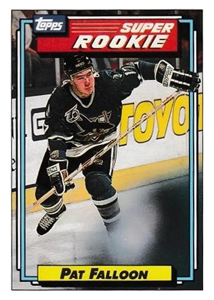 1992 Topps Pat Falloon #7 card