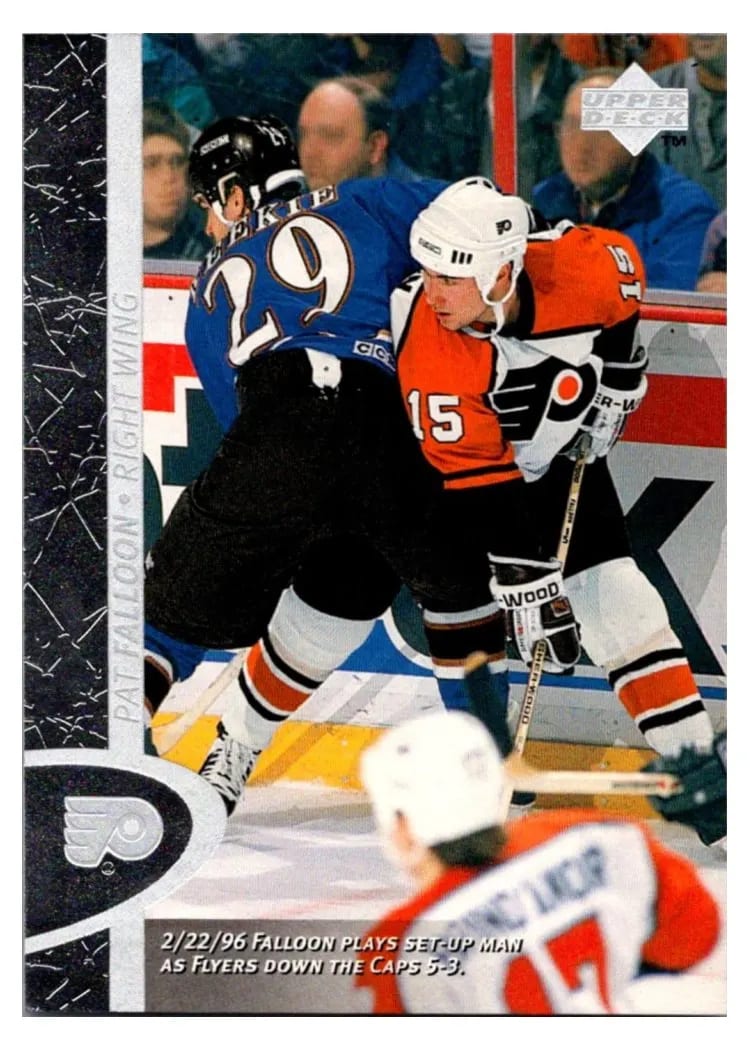 1996 Upper Deck Pat Falloon #122 card