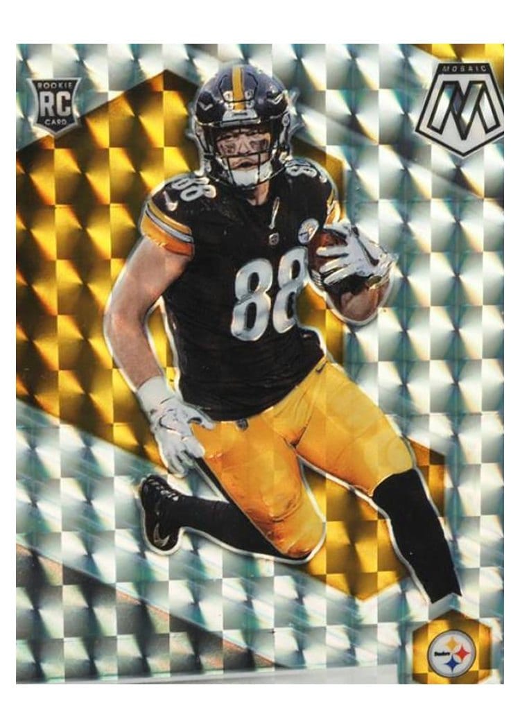 2021 Panini Mosaic Base Set Pat Freiermuth #332 card