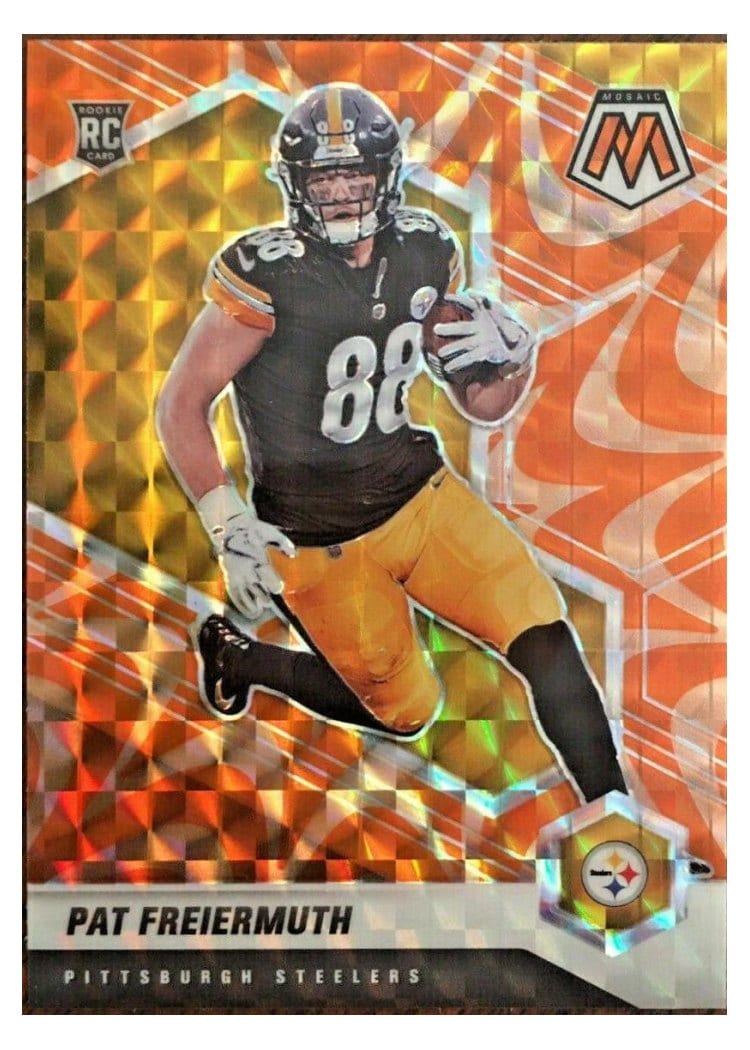 2021 Panini Mosaic Base Set Pat Freiermuth #332 card