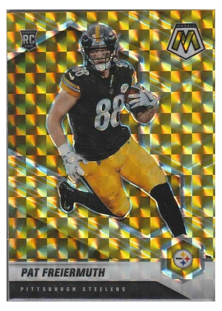 2021 Panini Mosaic Base Set Pat Freiermuth #332 card