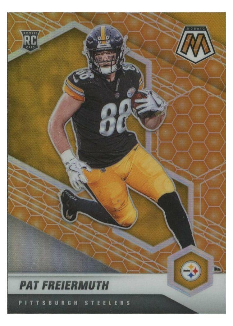 2021 Panini Mosaic Base Set Pat Freiermuth #332 card