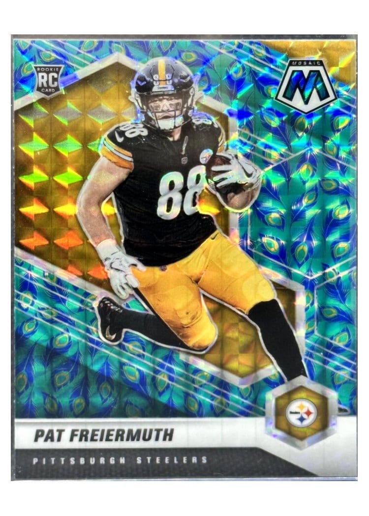 2021 Panini Mosaic Base Set Pat Freiermuth #332 card