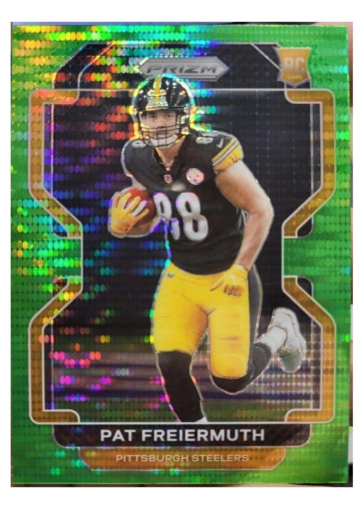 2021 Panini Prizm Base Set Pat Freiermuth #362 card