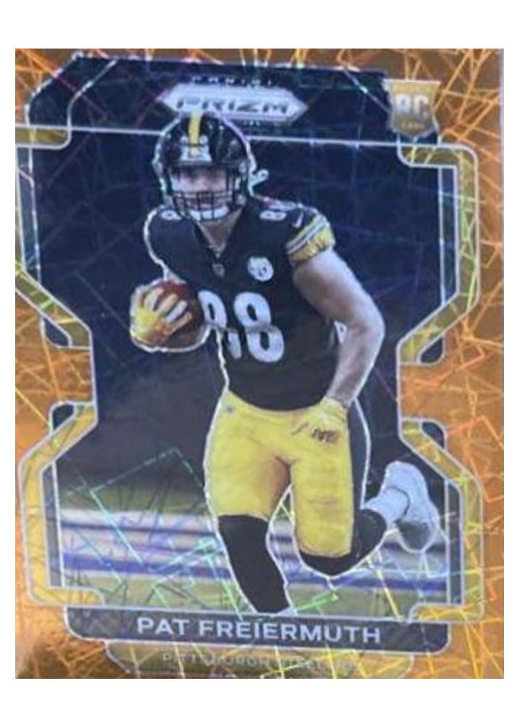 2021 Panini Prizm Base Set Pat Freiermuth Orange Prizm #362 card