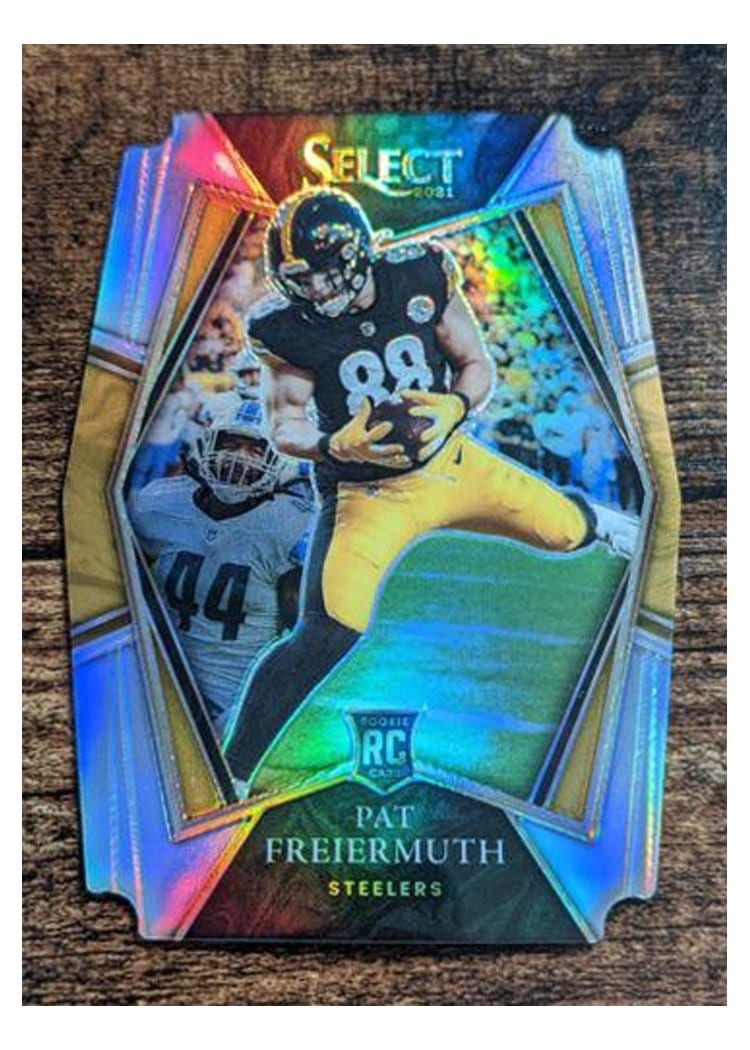 2021 Panini Select Base Set Pat Freiermuth Silver Die Cut #159 card