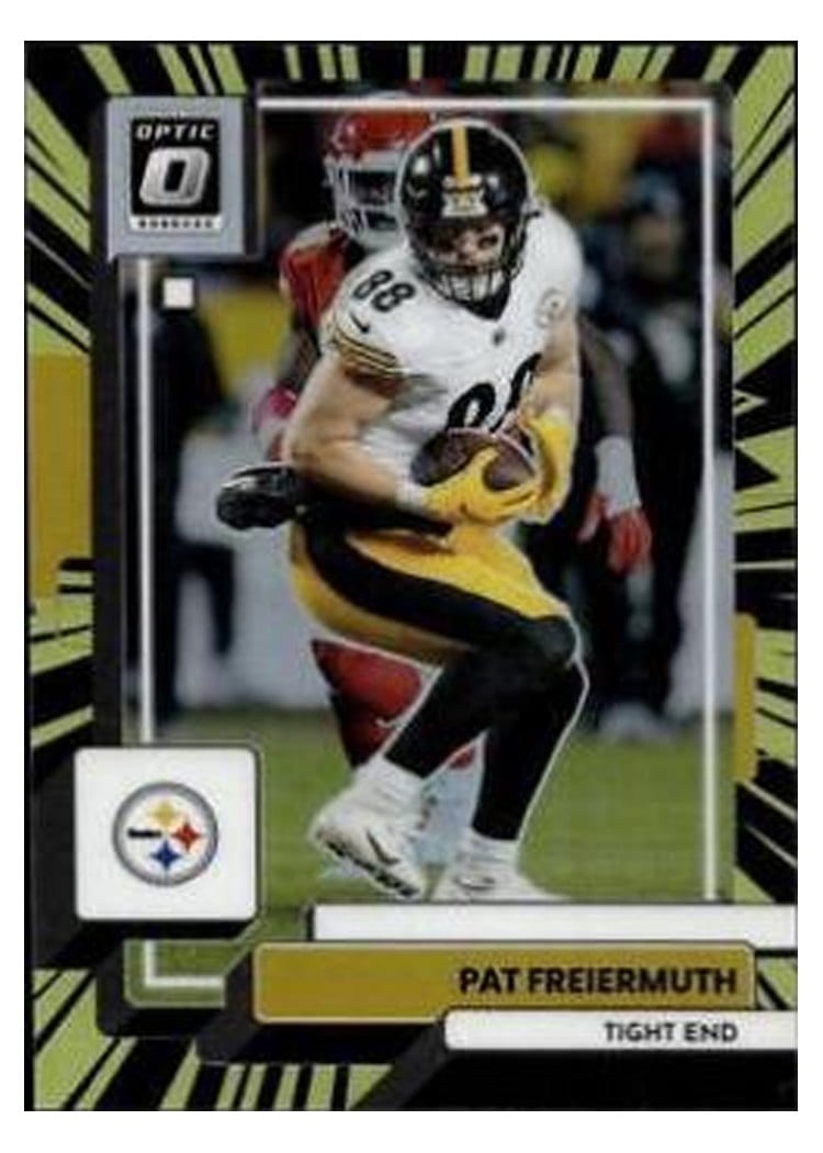 2022 Donruss Optic Base Set Pat Freiermuth #167 card
