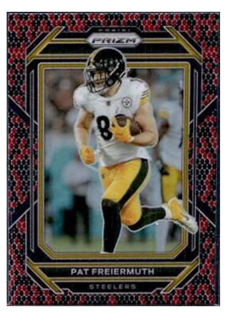 2022 Panini Prizm Base Set Pat Freiermuth Snakeskin #248 card