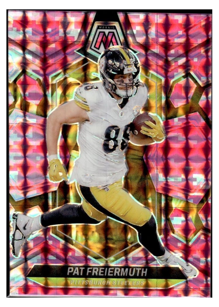 2024 Panini Mosaic Base Set Pat Freiermuth #187 card