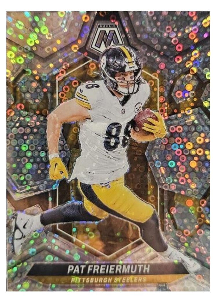 2024 Panini Mosaic Base Set Pat Freiermuth #187 card