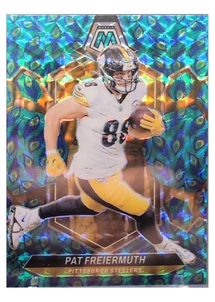 2024 Panini Mosaic Base Set Pat Freiermuth #187 card