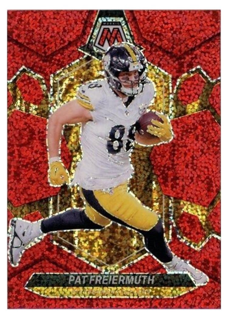 2024 Panini Mosaic Base Set Pat Freiermuth #187 card