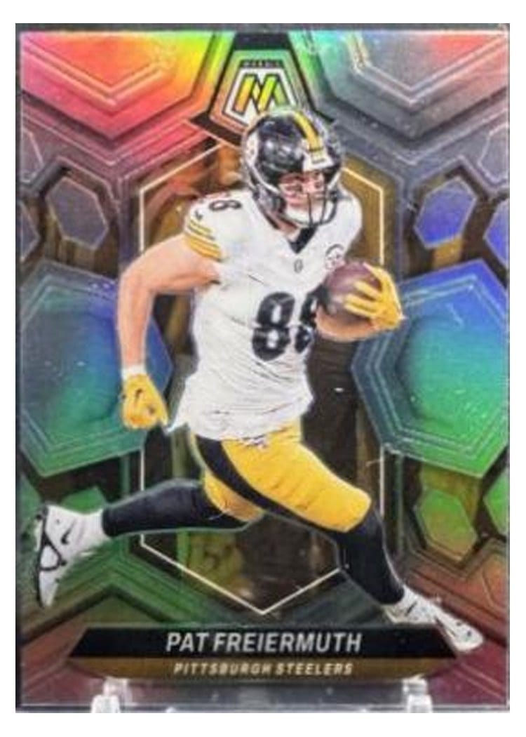 2024 Panini Mosaic Base Set Pat Freiermuth #187 card