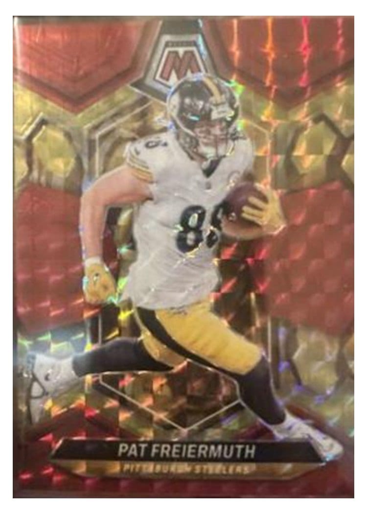 2024 Panini Mosaic Base Set Pat Freiermuth #187 card