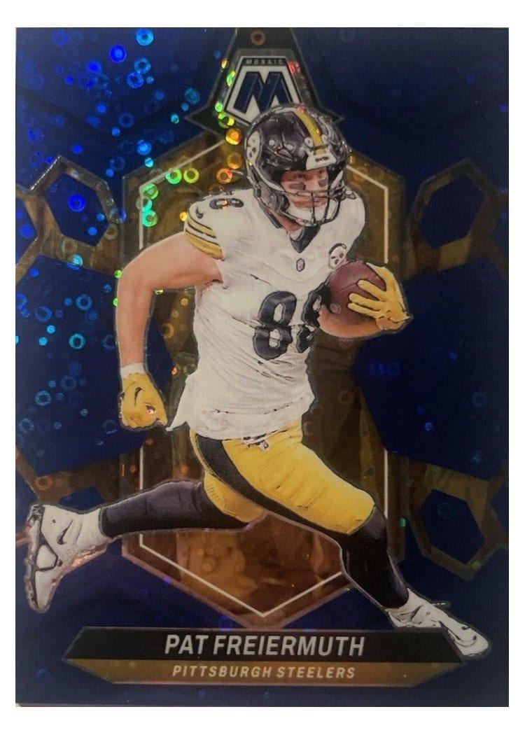 2024 Panini Mosaic Base Set Pat Freiermuth #187 card
