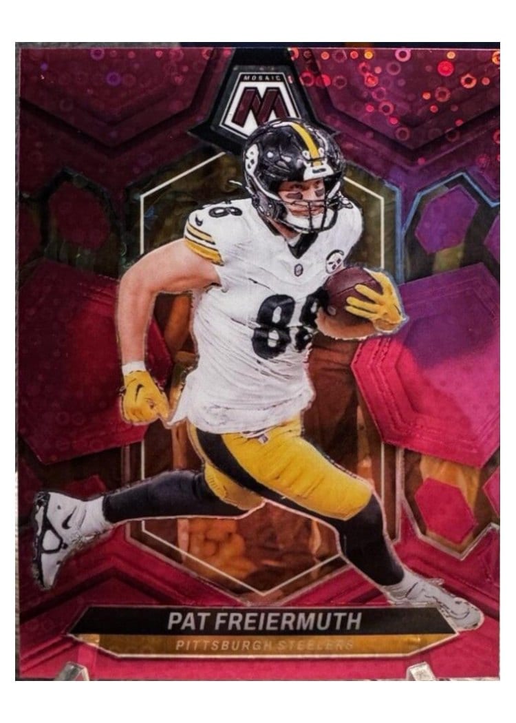 2024 Panini Mosaic Base Set Pat Freiermuth #187 card