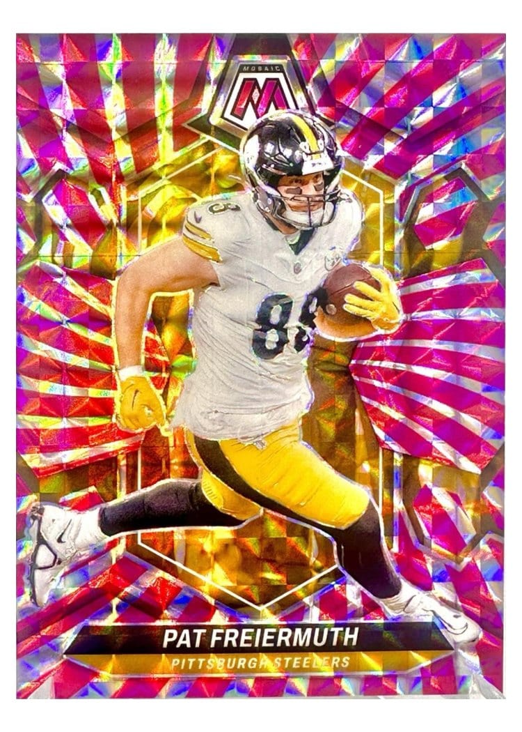 2024 Panini Mosaic Base Set Pat Freiermuth #187 card