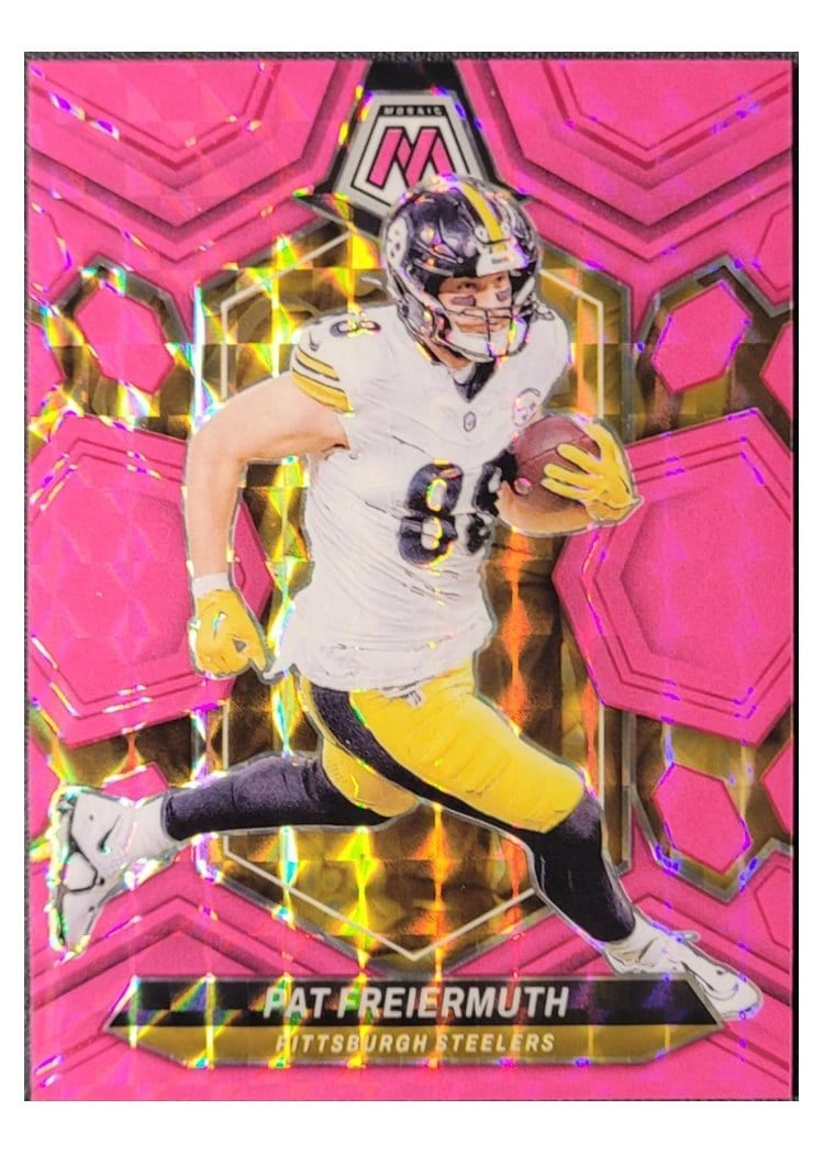 2024 Panini Mosaic Base Set Pat Freiermuth #187 card
