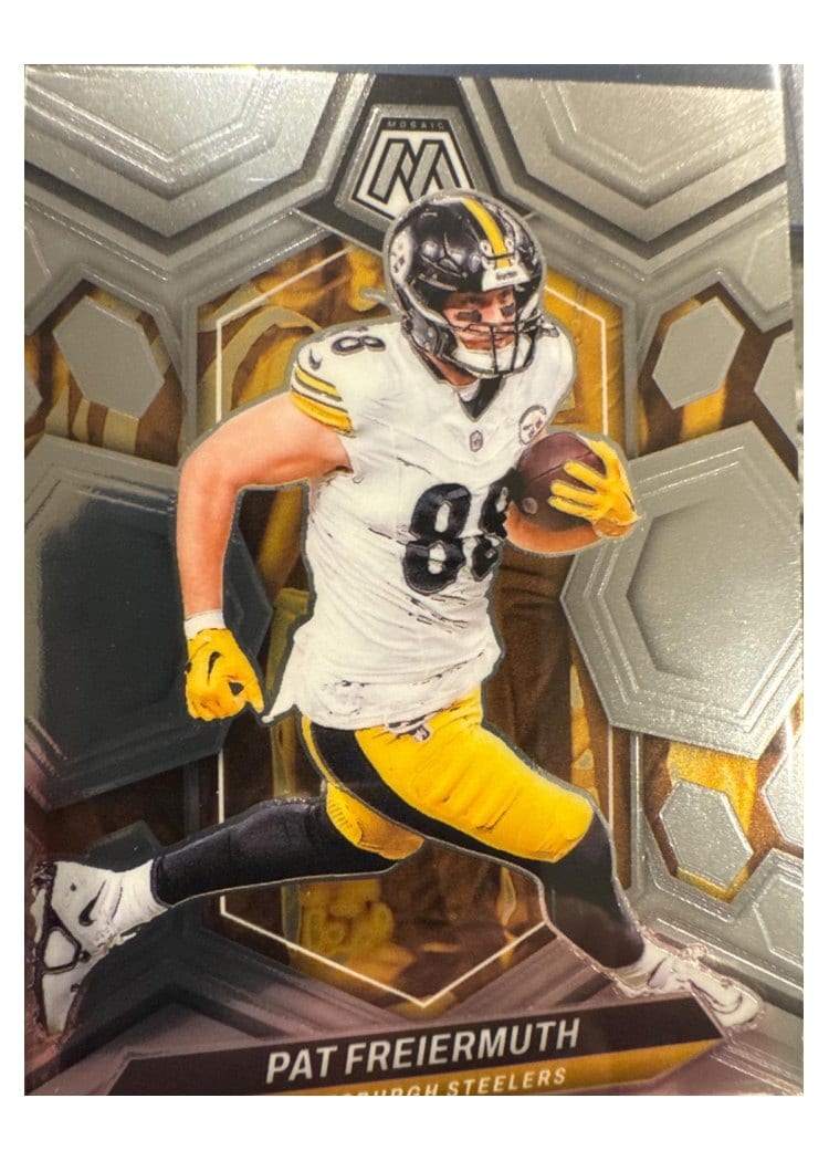 2024 Panini Mosaic Base Set Pat Freiermuth #187 card