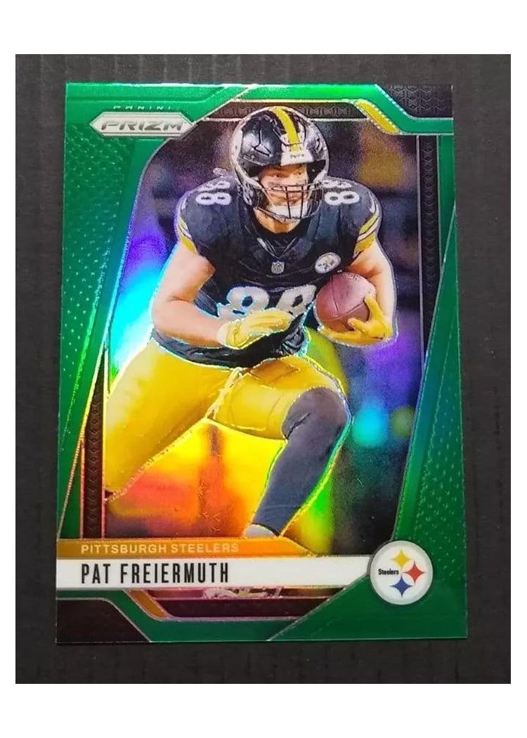 2024 Panini Prizm Base Set Pat Freiermuth Green #244 card