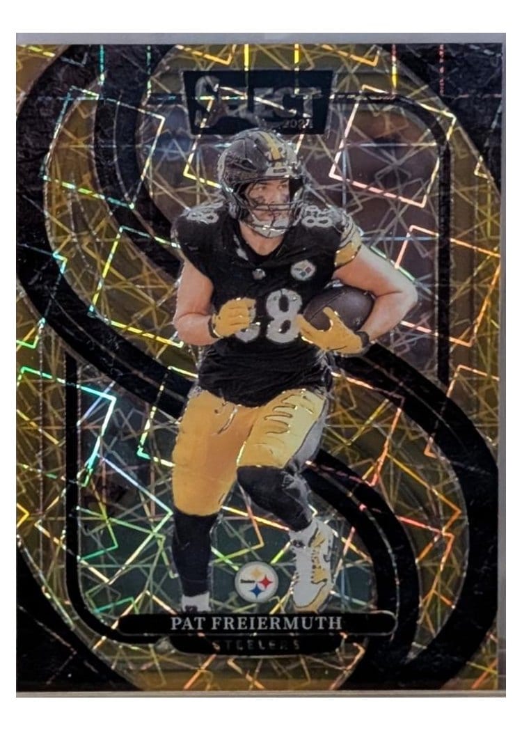 2024 Panini Select Base Set Pat Freiermuth Gold Mojo #186 card