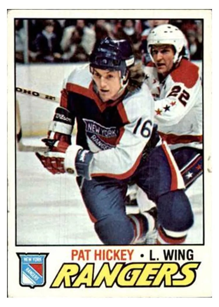 1977 Topps Pat Hickey #221 card