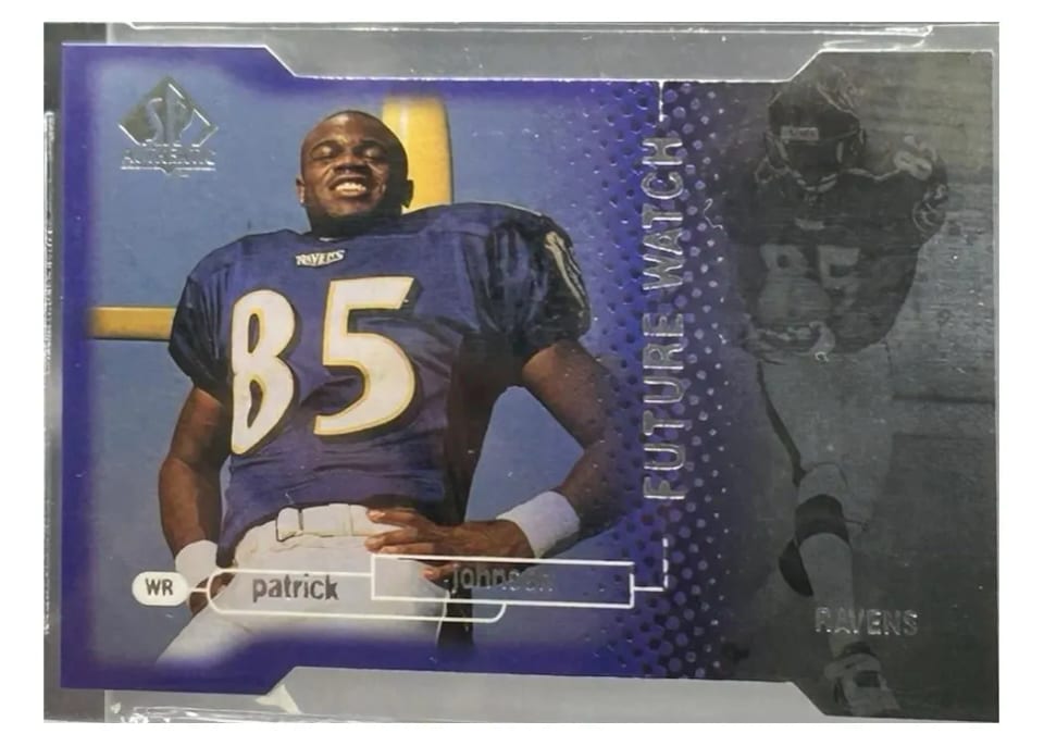 1998 SP Authentic Pat Johnson #5 card