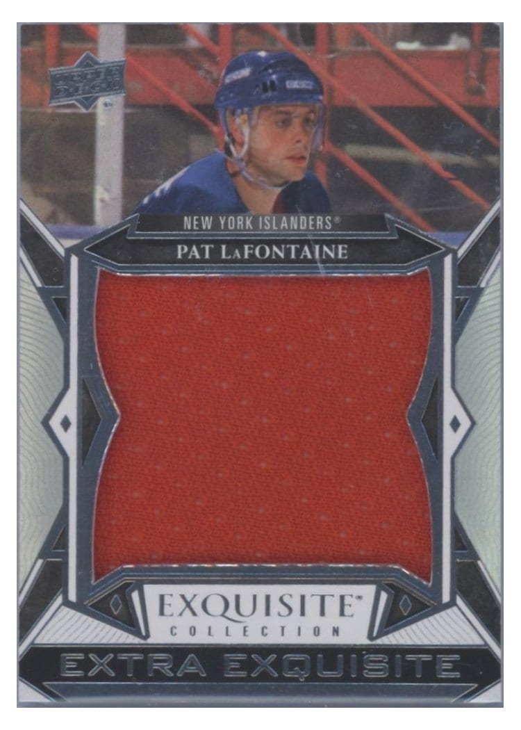 2022-23 Upper Deck Black Diamond Exquisite Collection Extra Exquisite Pat LaFontaine #ECE-PL