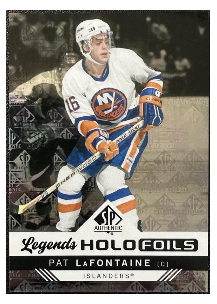 2024-25 SP Authentic Holofoil Legends Pat LaFontaine #HFL-41 card