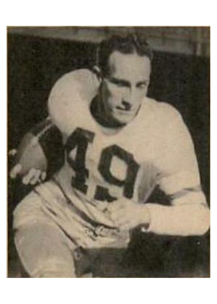 1948 Bowman Pat McHugh #25 card