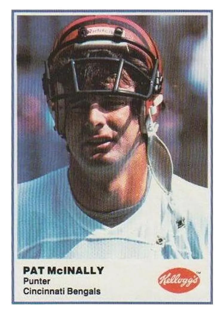 1982 Kellogg's Pat McInally card
