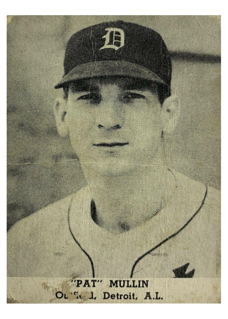1947 Tip Top Bread 'Pat' Mullin card