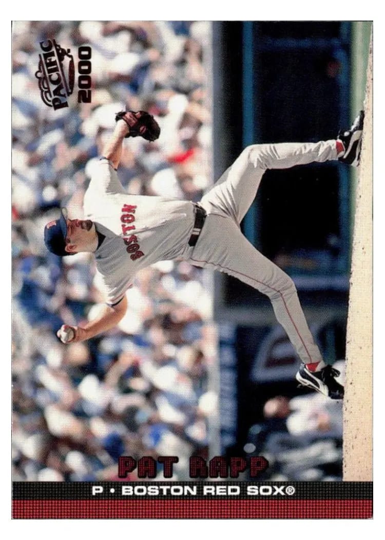 2000 Pacific Pat Rapp #72 card