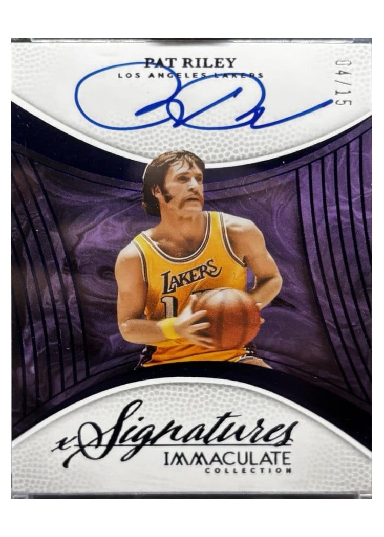 2024 Panini Immaculate Signature Pat Riley #16 card