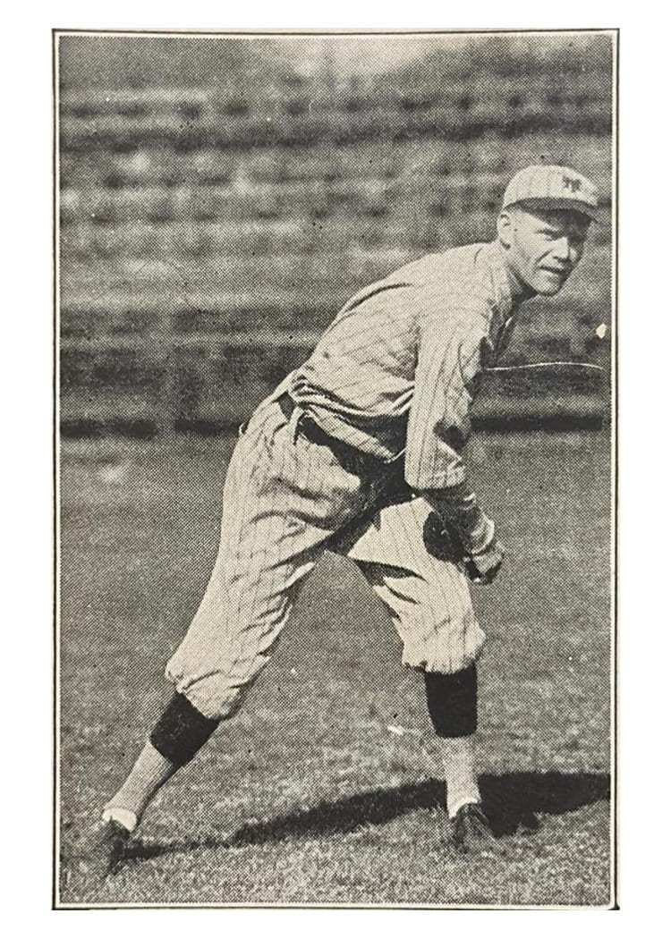 1922 E121 American Caramel Series of 120 Pat Shea card