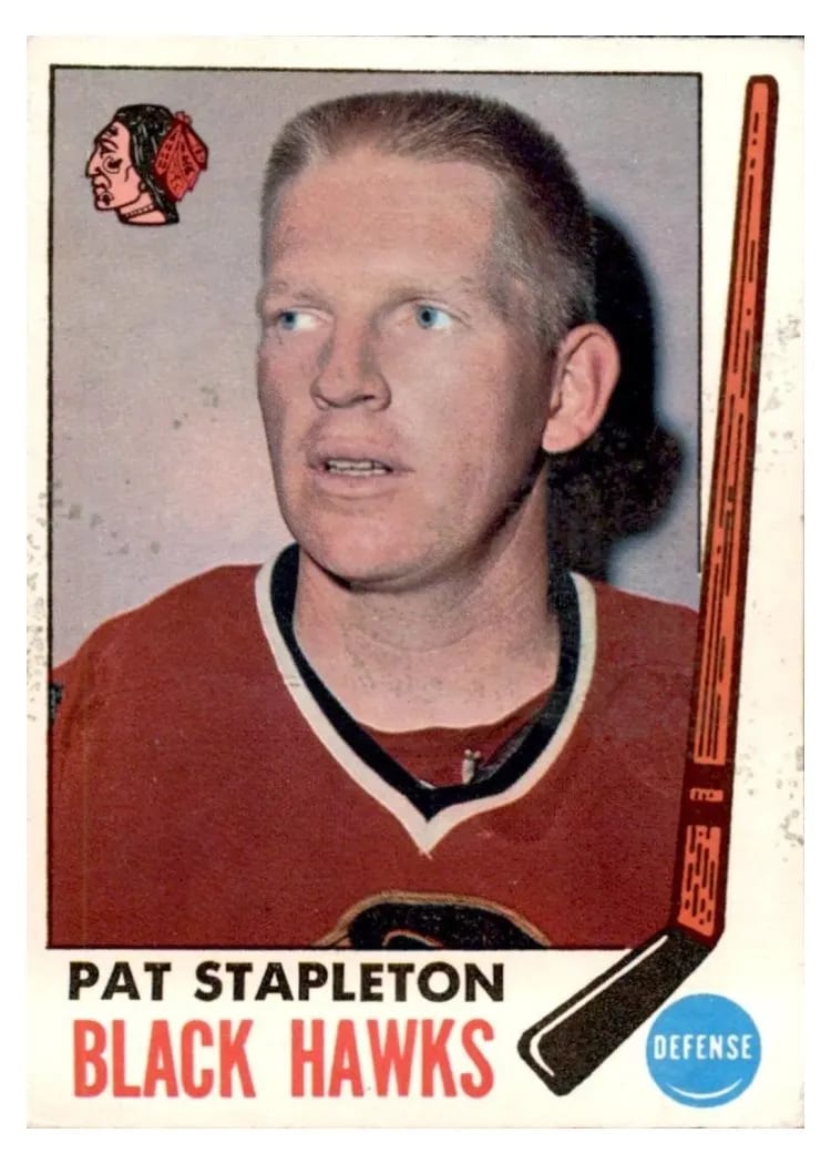 1969 O-Pee-Chee Pat Stapleton #69 card