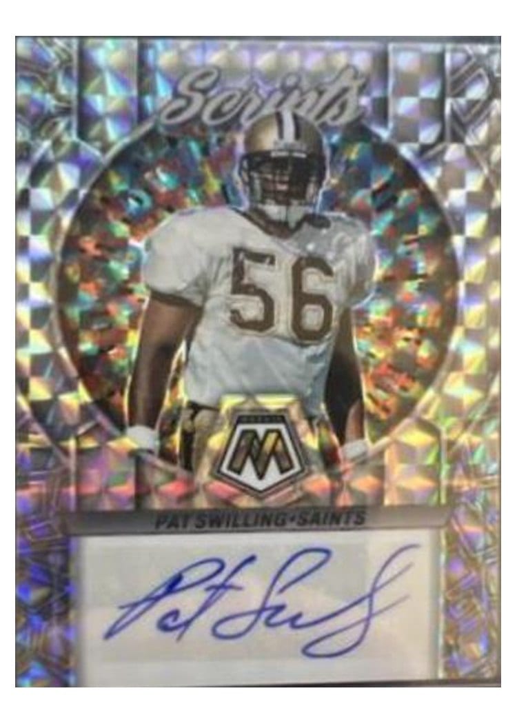 2023 Panini Mosaic Scripts Pat Swilling #S23 card