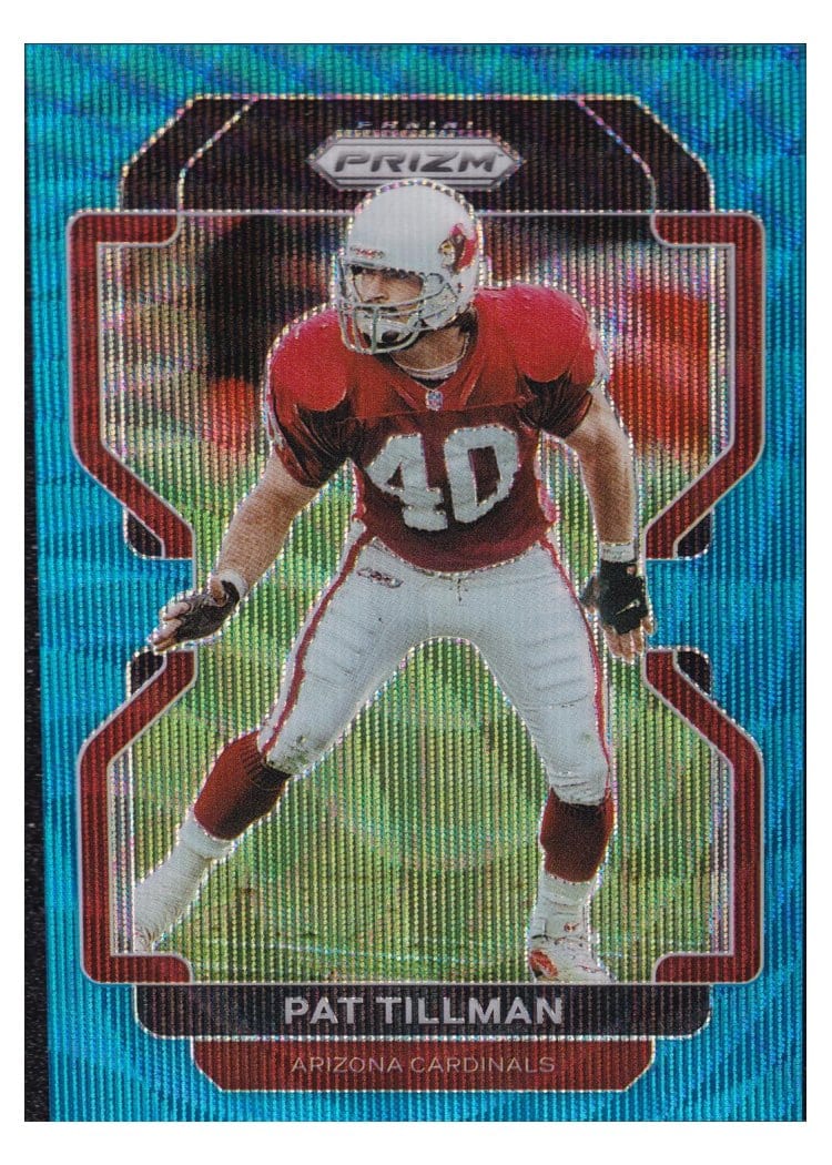 2021 Panini Prizm Base Set Pat Tillman Blue Wave Prizm #83 card