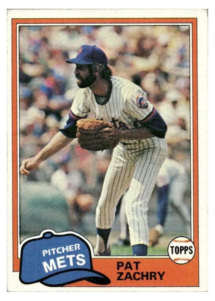 1981 Topps Pat Zachry #224 card