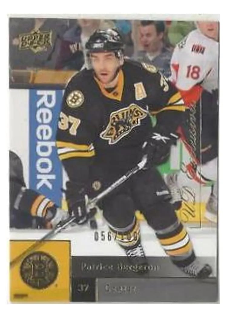 2009 Upper Deck Patrice Bergeron #252 card