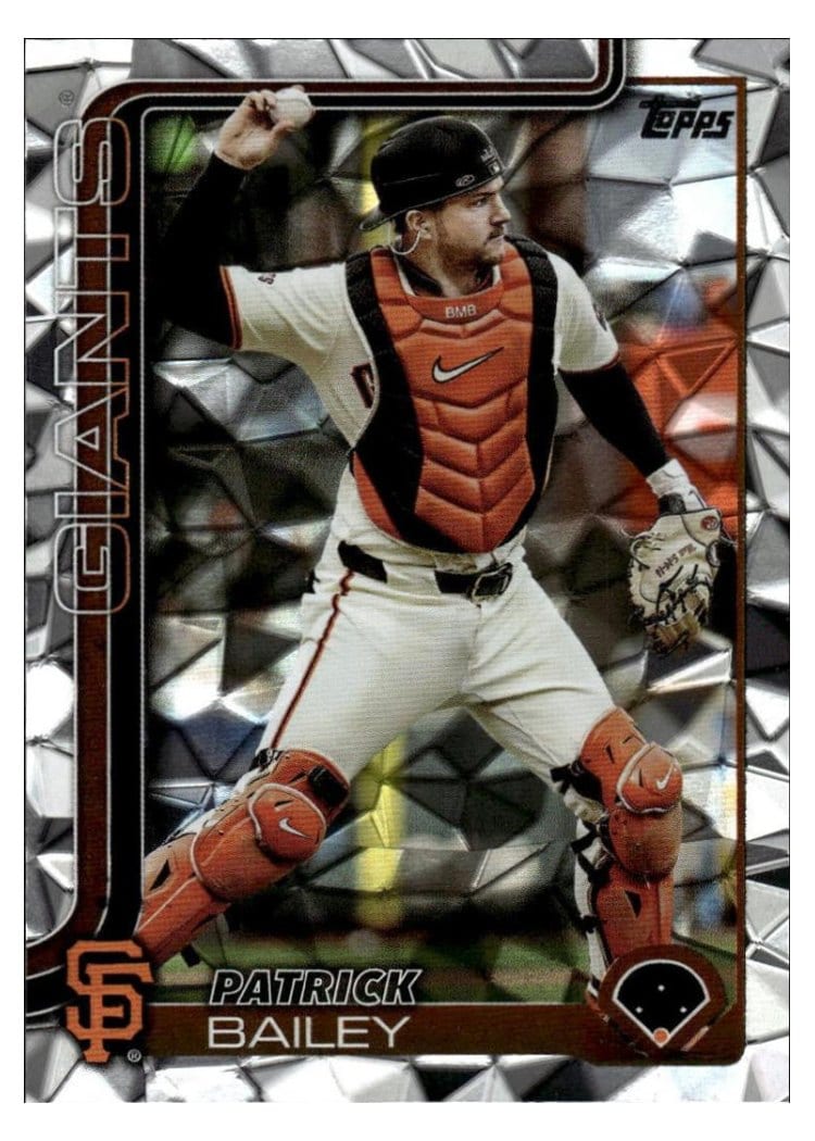 2025 Topps Base Set Patrick Bailey #70 card