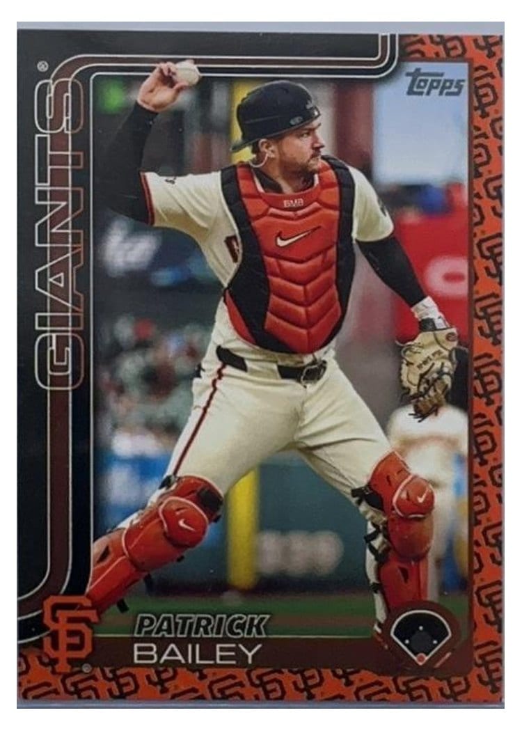 2025 Topps Base Set Patrick Bailey #70 card