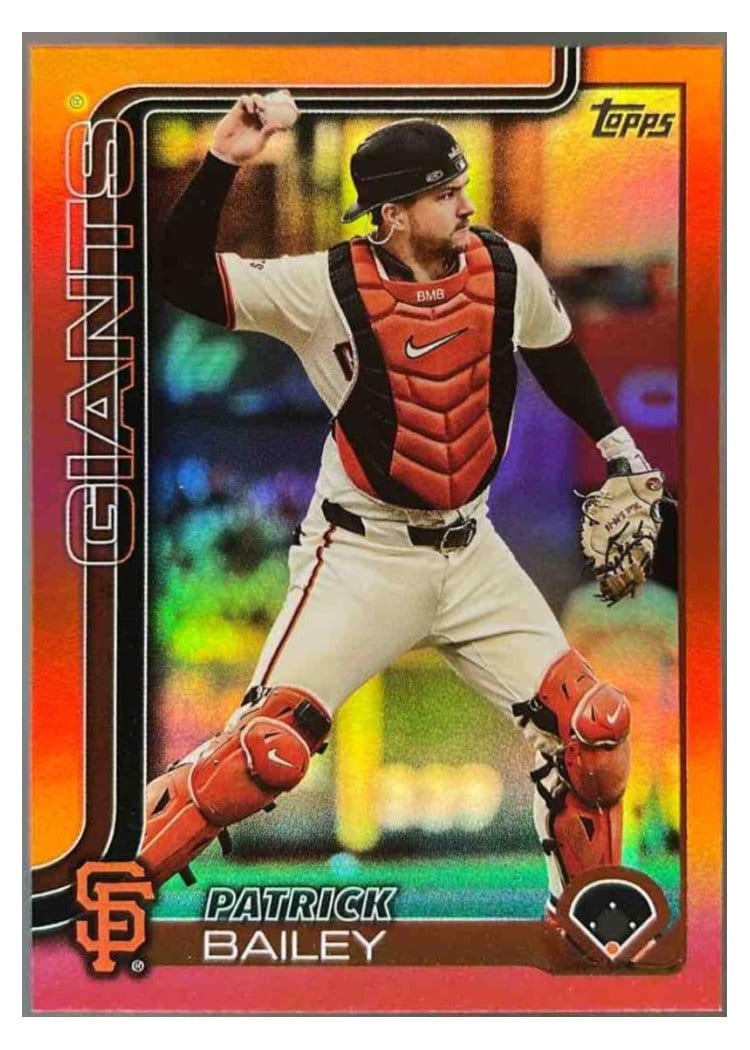 2025 Topps Base Set Patrick Bailey #70 card