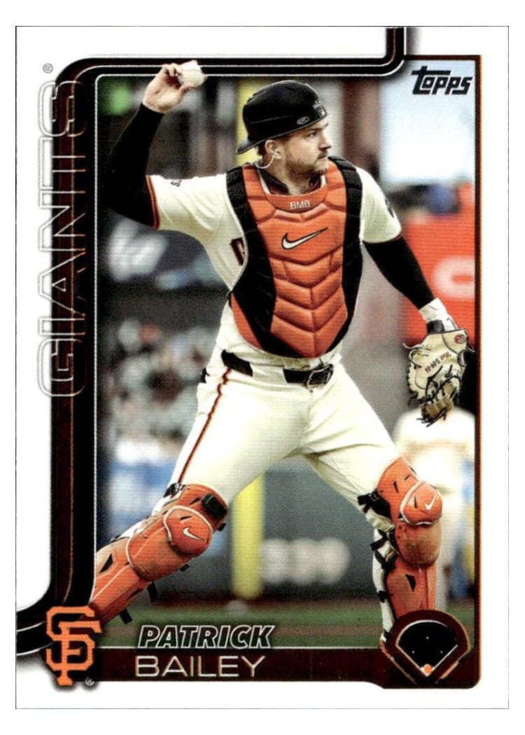 2025 Topps Base Set Patrick Bailey First #70 card