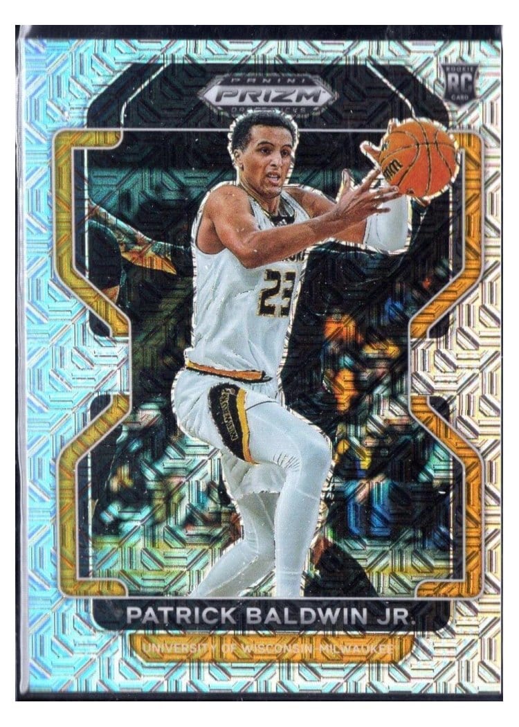 2022-23 Panini Prizm Base Set Patrick Baldwin Jr. #242 card