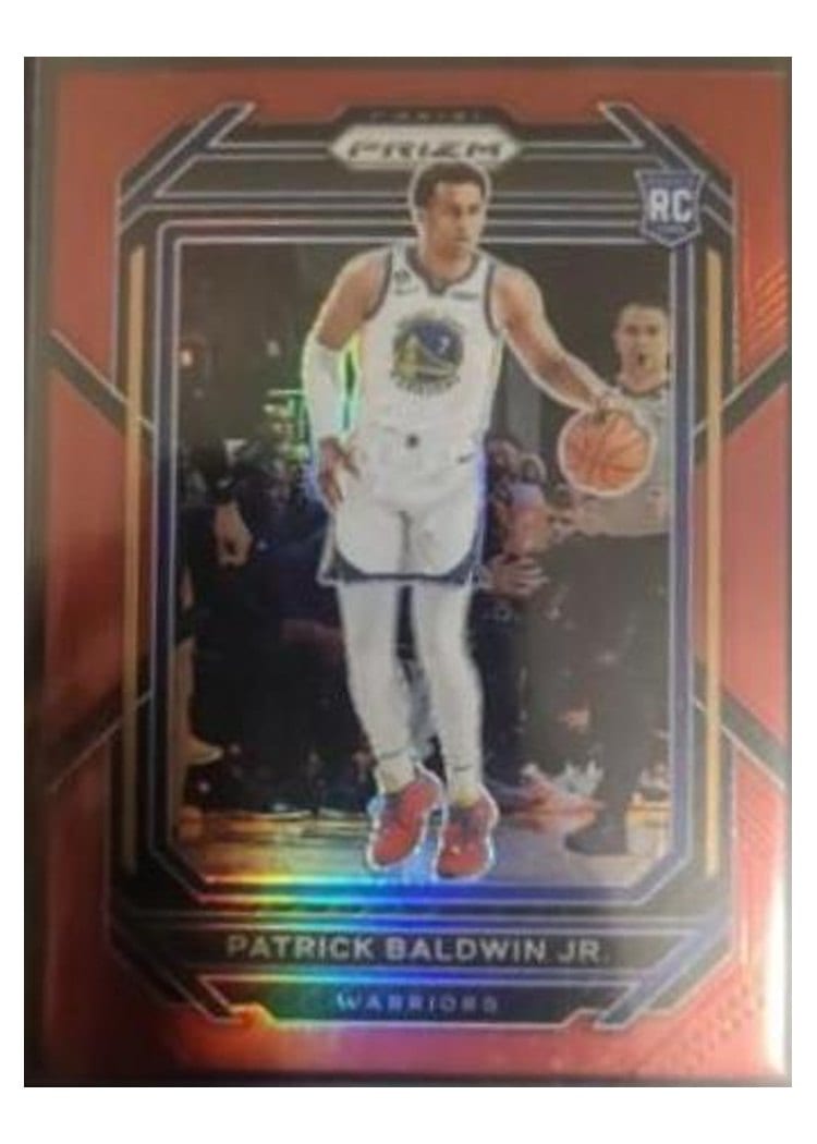 2022-23 Panini Prizm Base Set Patrick Baldwin Jr. Red Prizm #242 card