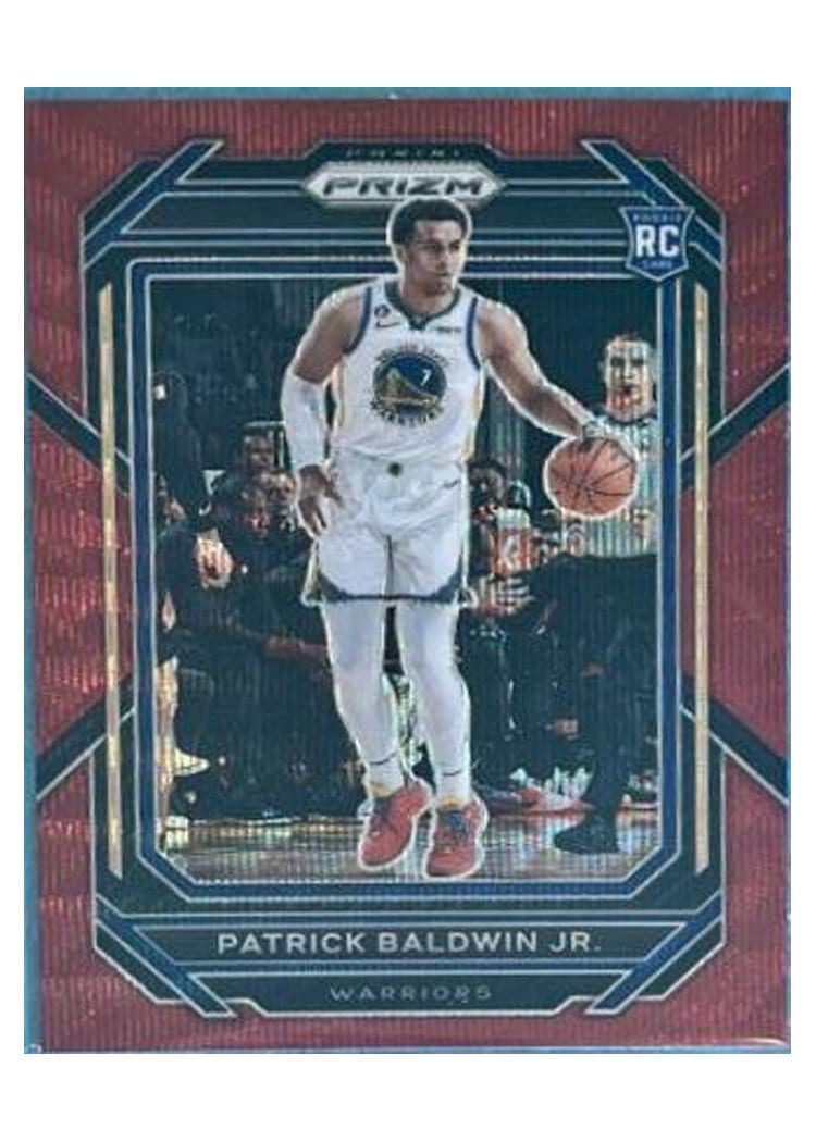 2022-23 Panini Prizm Base Set Patrick Baldwin Jr. Ruby Wave Prizm #242 card