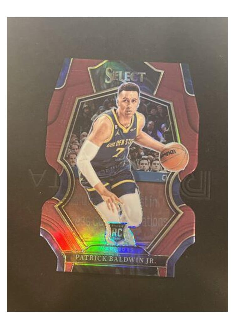 2022-23 Panini Select Base Set Patrick Baldwin Jr. Maroon Die Cut Prizm #193 card